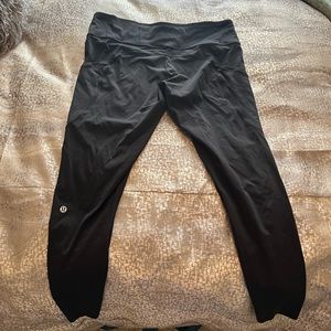 Lululemon 25” Fast and Free Legging, Black, Size 14